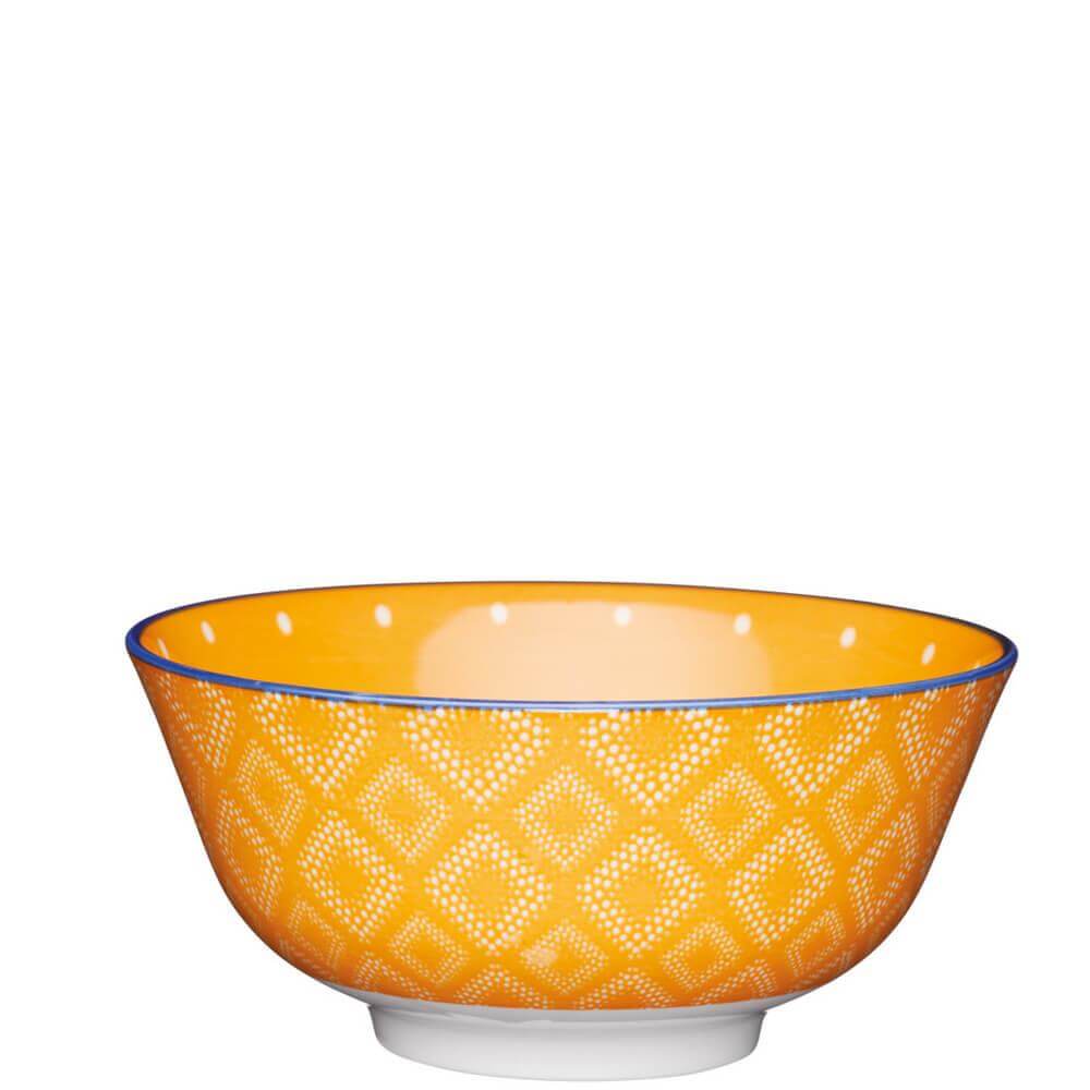 KitchenCraft Orange Spotty Multi Use Bowl